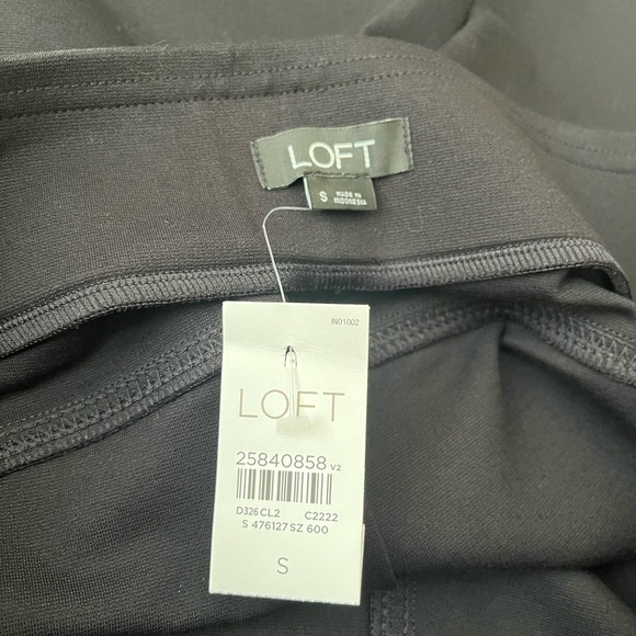 NWT - Black Leggings by Loft - Picture 3 of 4